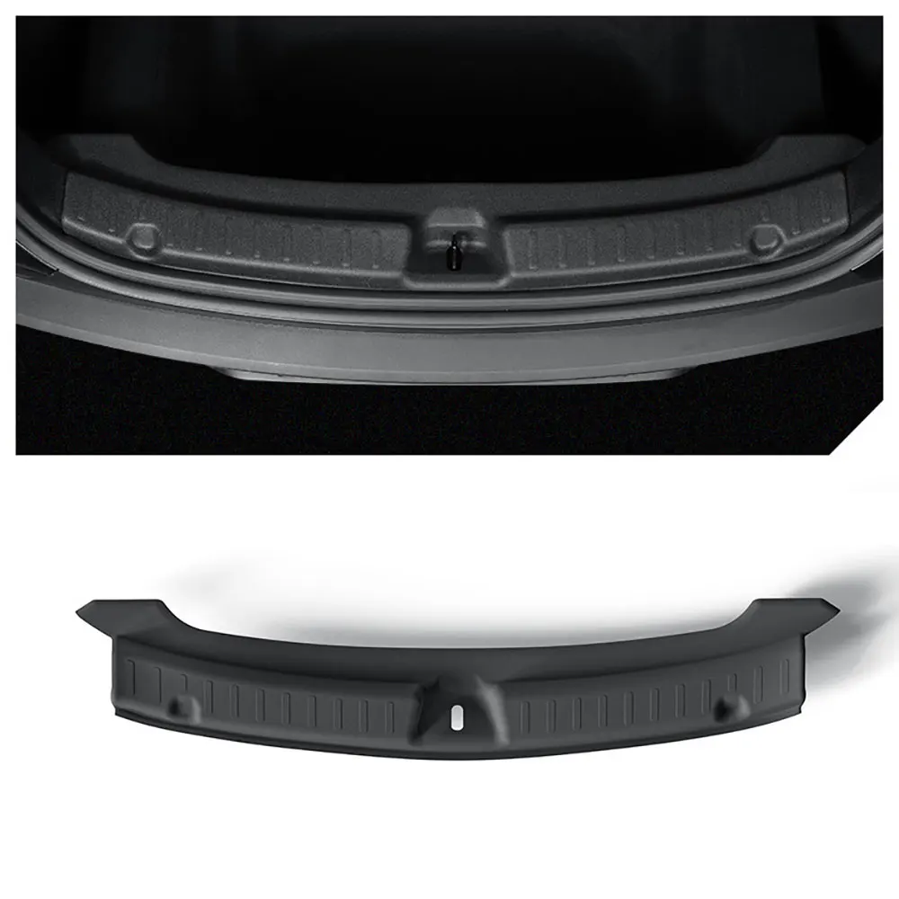 

Rear Bumper Protective Guard for Tesla New Model Y Launch 2025 Juniper 2026 Trunk Threshold Strip TPE Anti Scratch Protection