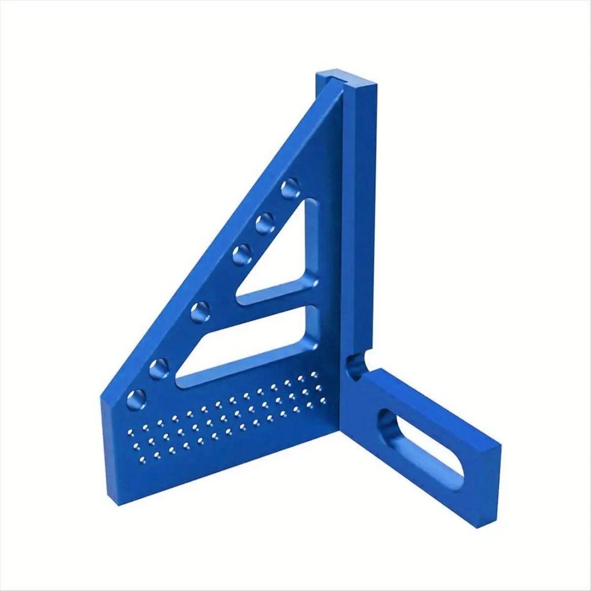 AA77 NEW  Versatile Aluminum Woodworking Square 90 Degree Protractor Simple Operate for Accurate Angles Measurements