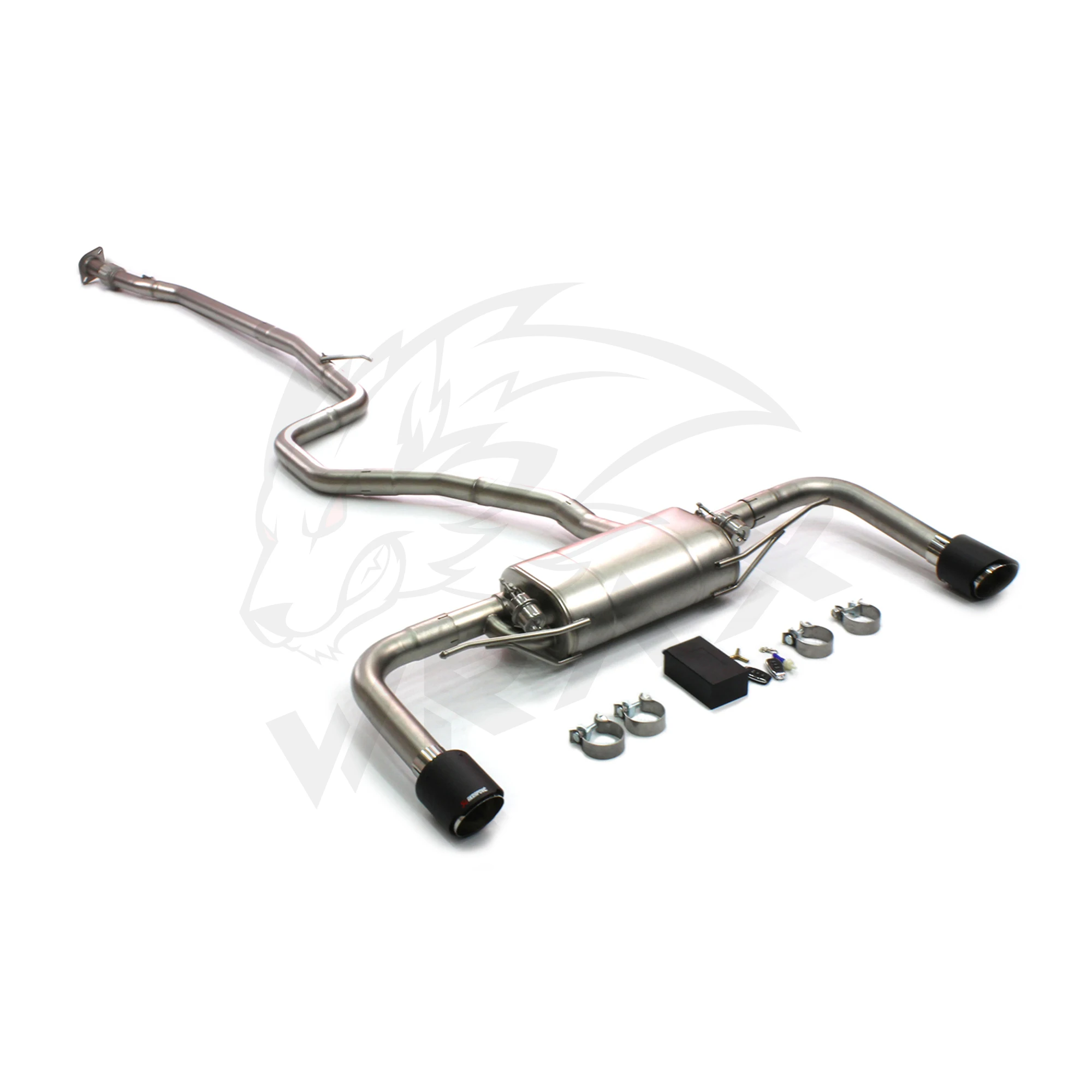 

WRAX Sport Exhaust Catback System for BENZ A180 A200 W176 Performance car Exhaust Pipe with Valve