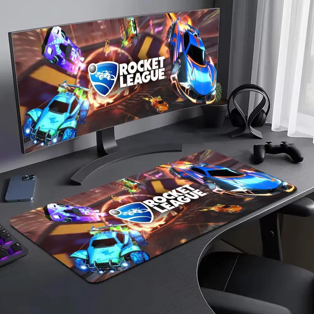 

Rocket League Mouse Pad Large Computer Mouse Pad Office Accessories XXL Pc Gamer Non-slip Deskmat Mousepad Keyboard Rubber Game