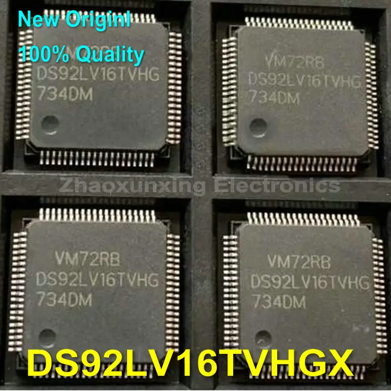 

1 ~ 2 шт. новый набор микросхем DS92LV16TVHGX LQFP-80 DS92LV16TVHG DS92LV16 LQFP-80