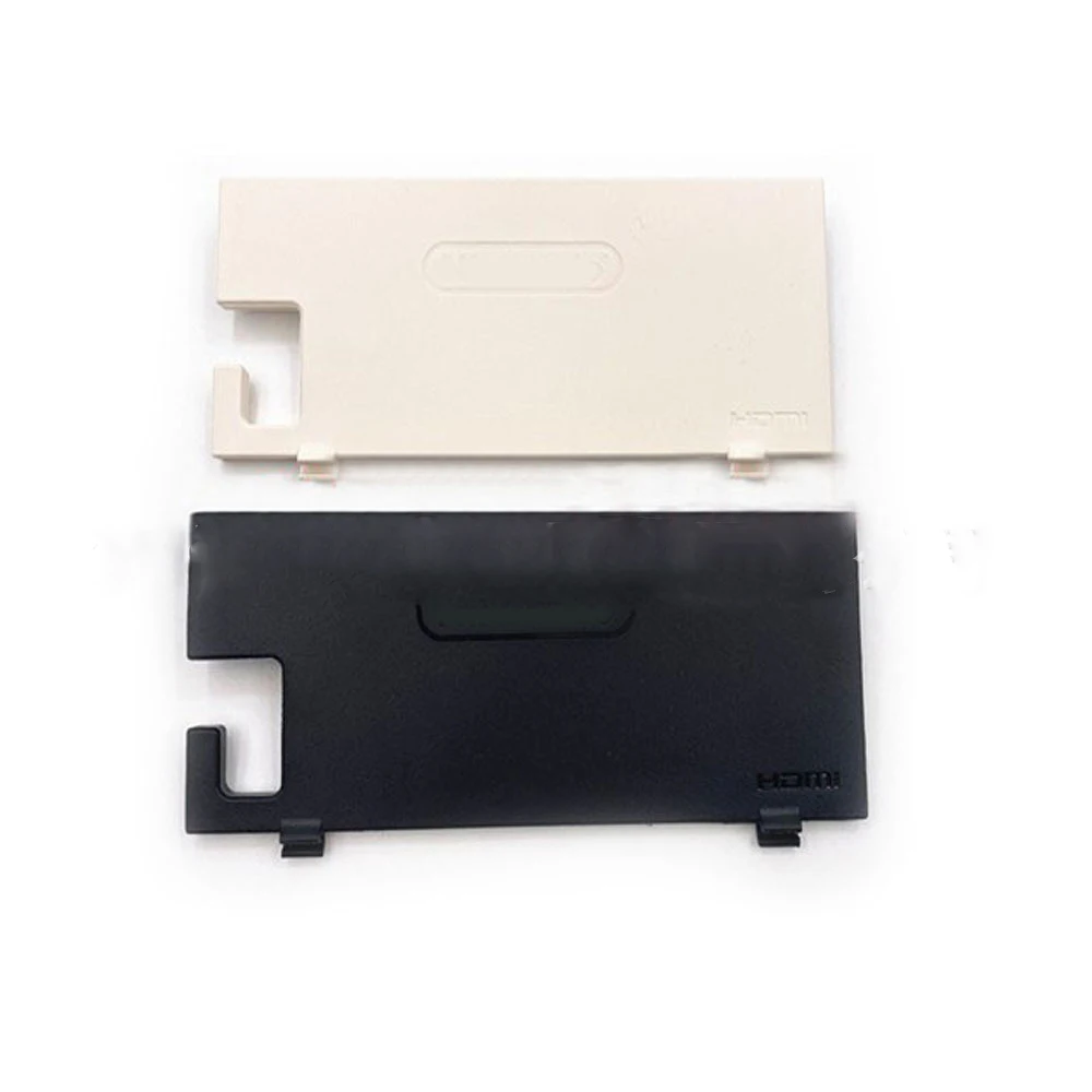 ฝาครอบด้านหลังแท่นชาร์จสําหรับประตูสวิตช์ ฝาครอบป้องกันสายไฟฐานแท่นวางทีวีที่รองรับ HDMI ฝาครอบป้องกันด้านหลัง