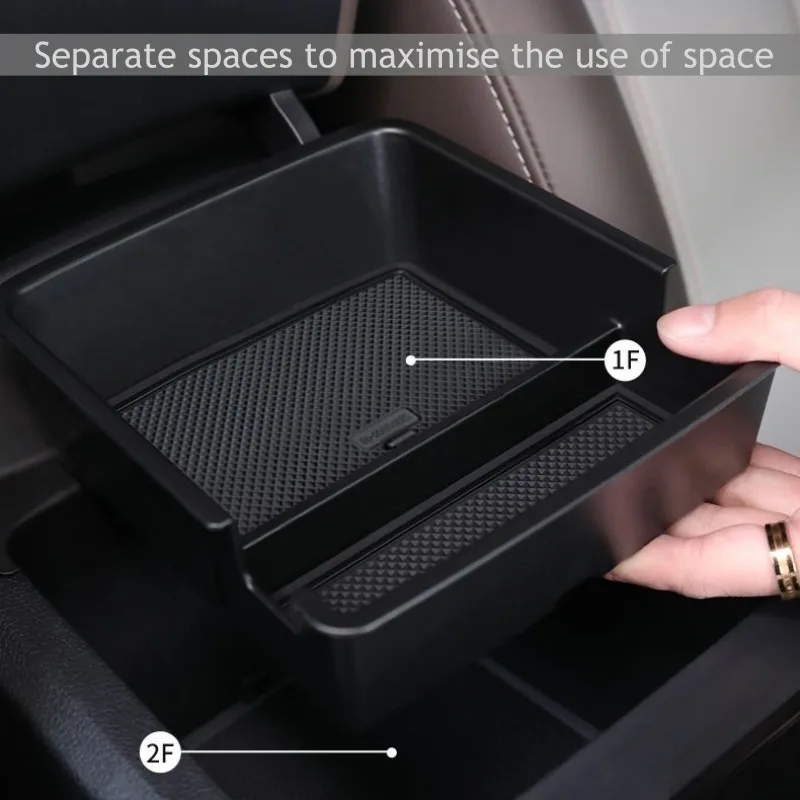 Armrest Storage Box for BYD KING SEAL 5 DMi CHAZOR 2025 2024 Center Console Organizer Interior Accessories