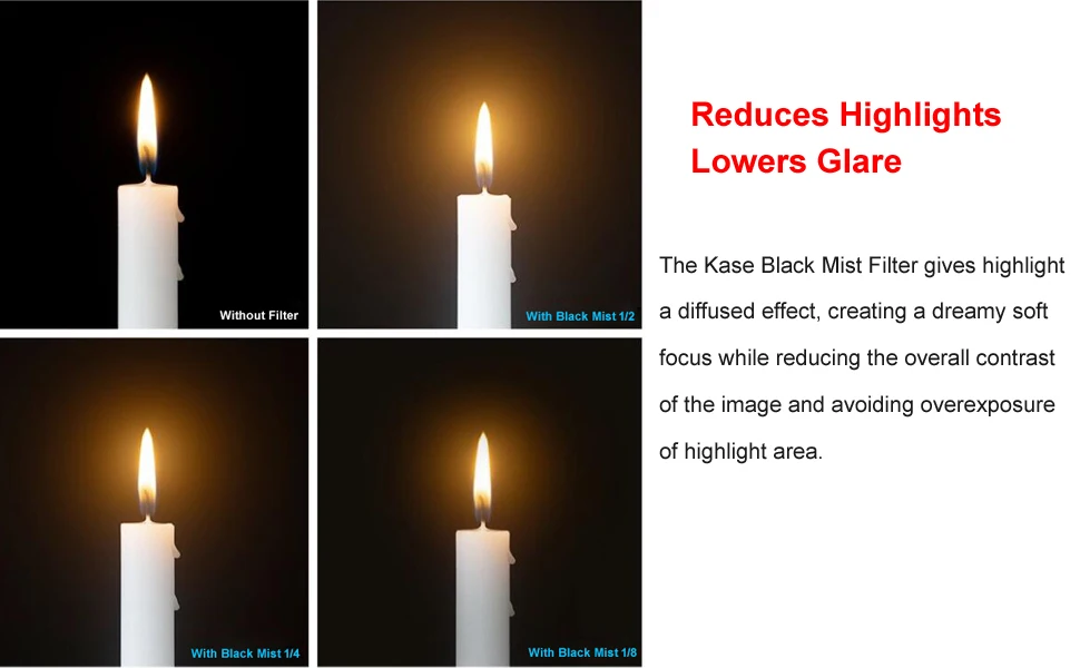 Kase Clip-in CMOS ND UV Neutral Night Black Mist Filter für Sony spiegellose Digitalkamera A7II A7III A7RIV A7R5 – Detail 8