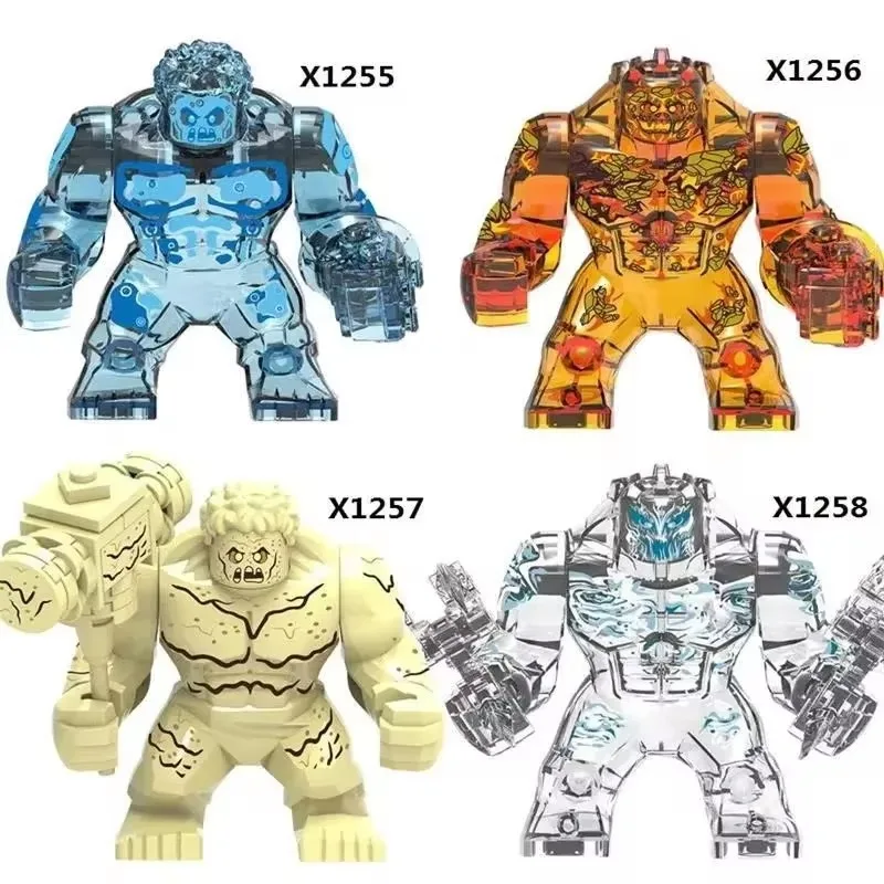 Mini bloques de construcción de Marvel, superhéroe Thanos, Hulk, montaje de rompecabezas, Mech, venta al por mayor, bloques de construcción, juguetes para niños, regalos