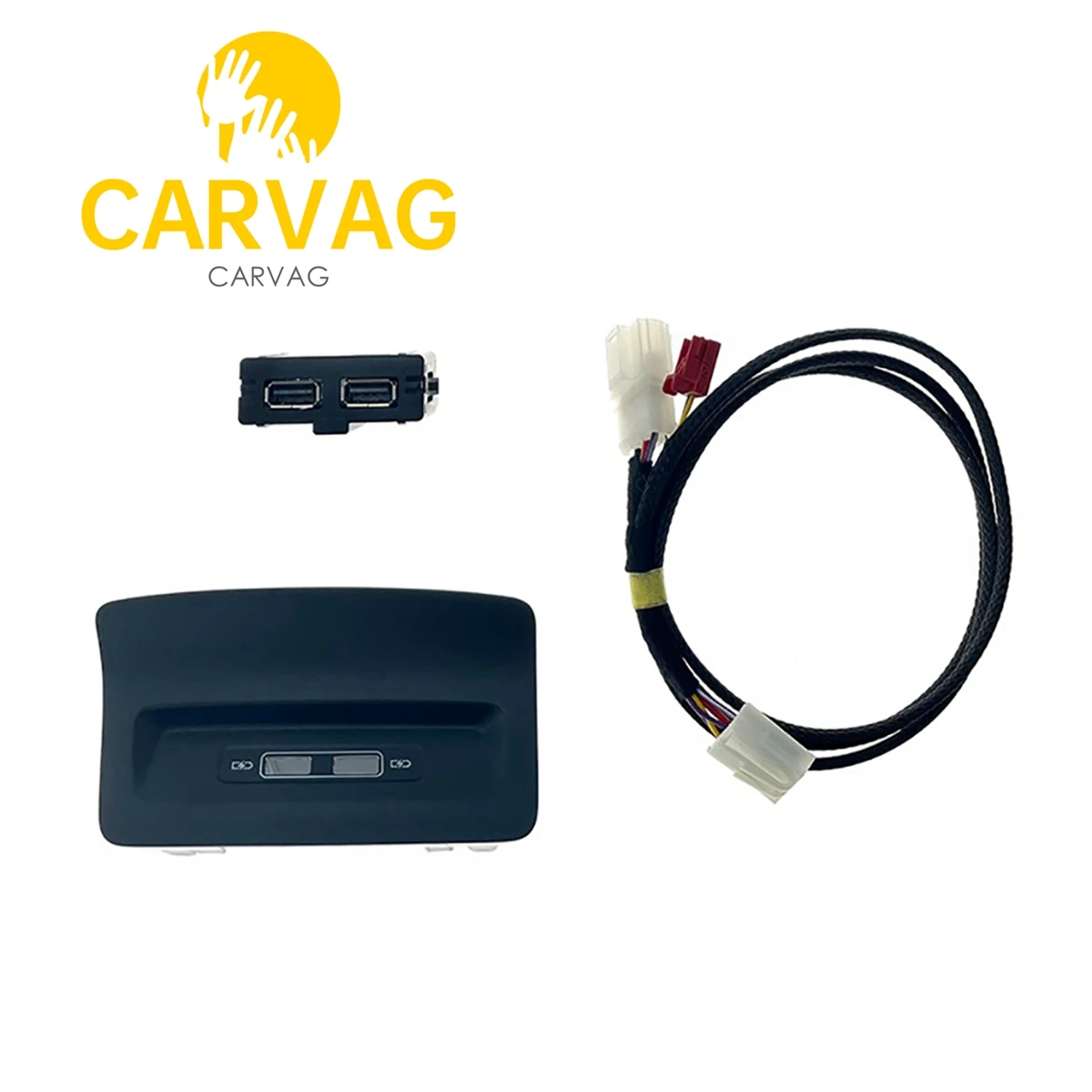 

USB-разъем на заднем сиденье Armerst, обновление провода USB-адаптера для Kodiaq 5QD 035 726 L