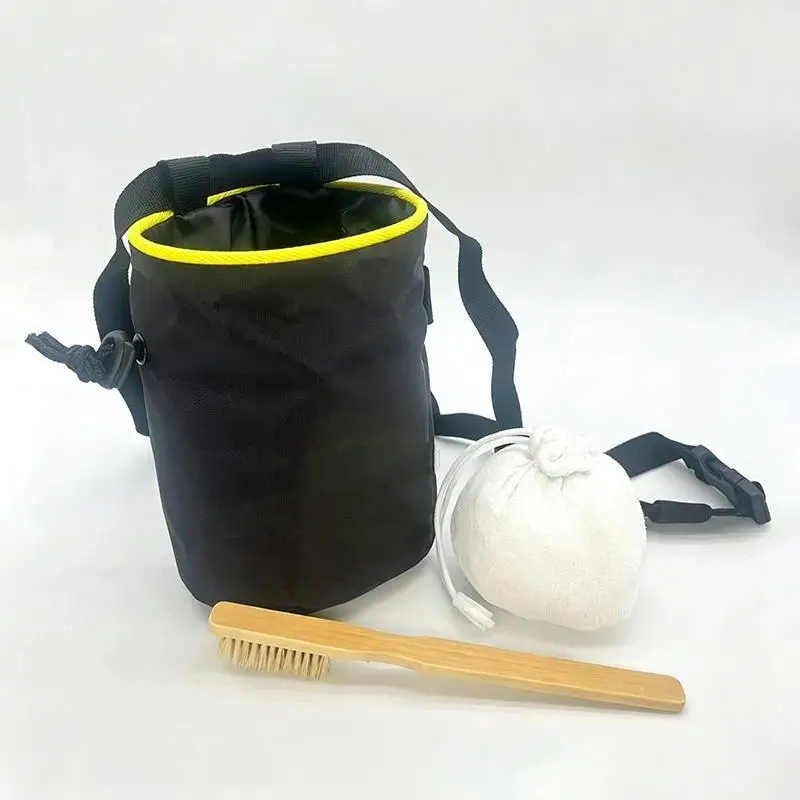 Thick Boar Bristle Climbing Brush Portable Wooden Handle Bouldering Chalk Remover Rock Cleaning Gadget