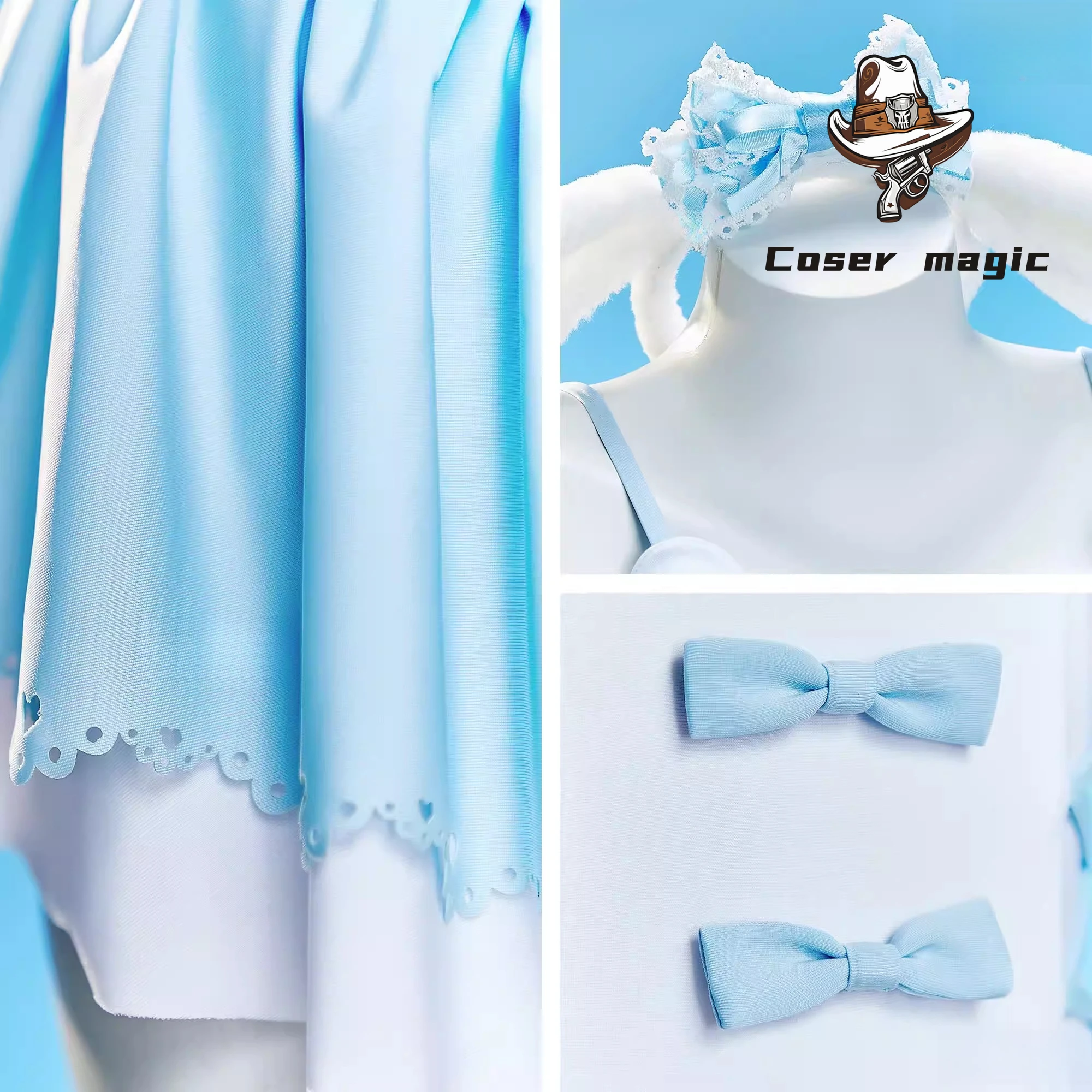 

Костюм для косплея Cinnamoroll: милый скромный слитный купальник для девочек со съемными вкладышами для плавания в термальных источниках