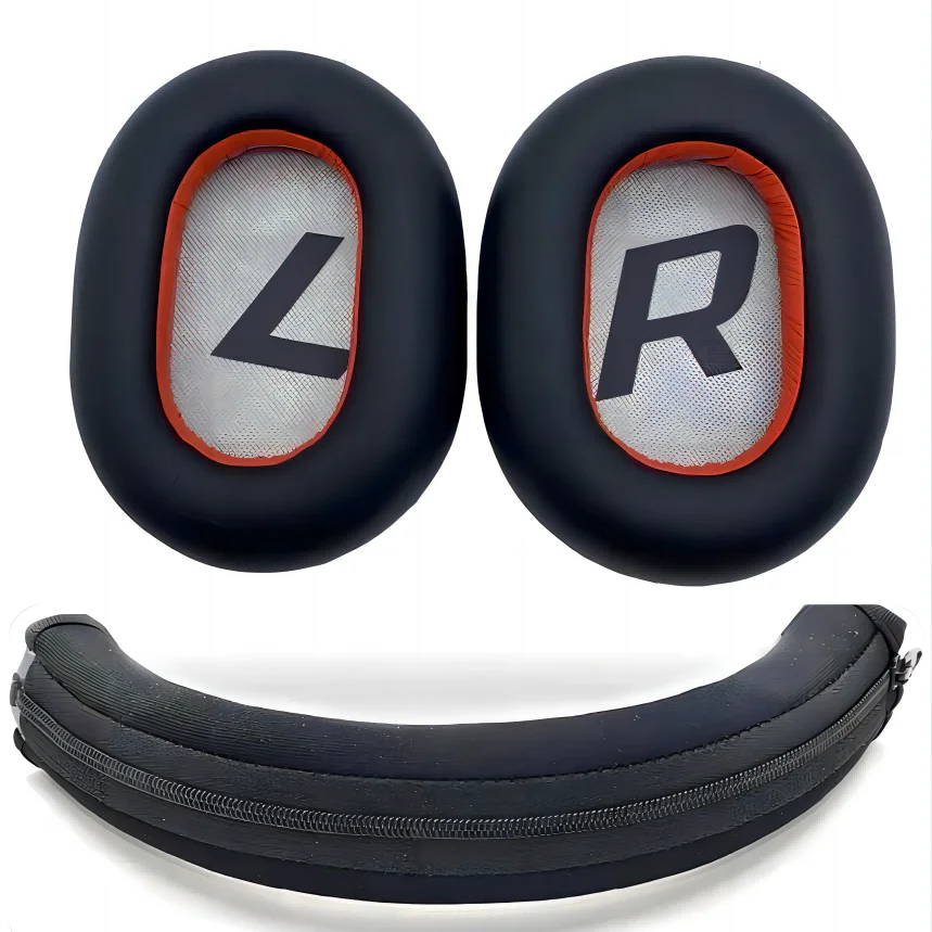 

Replacement Ear Cushions Ear pads with Headband Set for Plantronic Bakcbeat Pro 2 Headphones