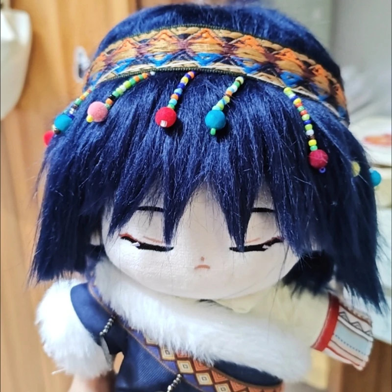 

20cm Anime Game Genshin Impact Balladeer Kawaii Cosplay Change Suit Plushies Doll Body Cartoon Soft Cotton Toy Figures Fans Gift