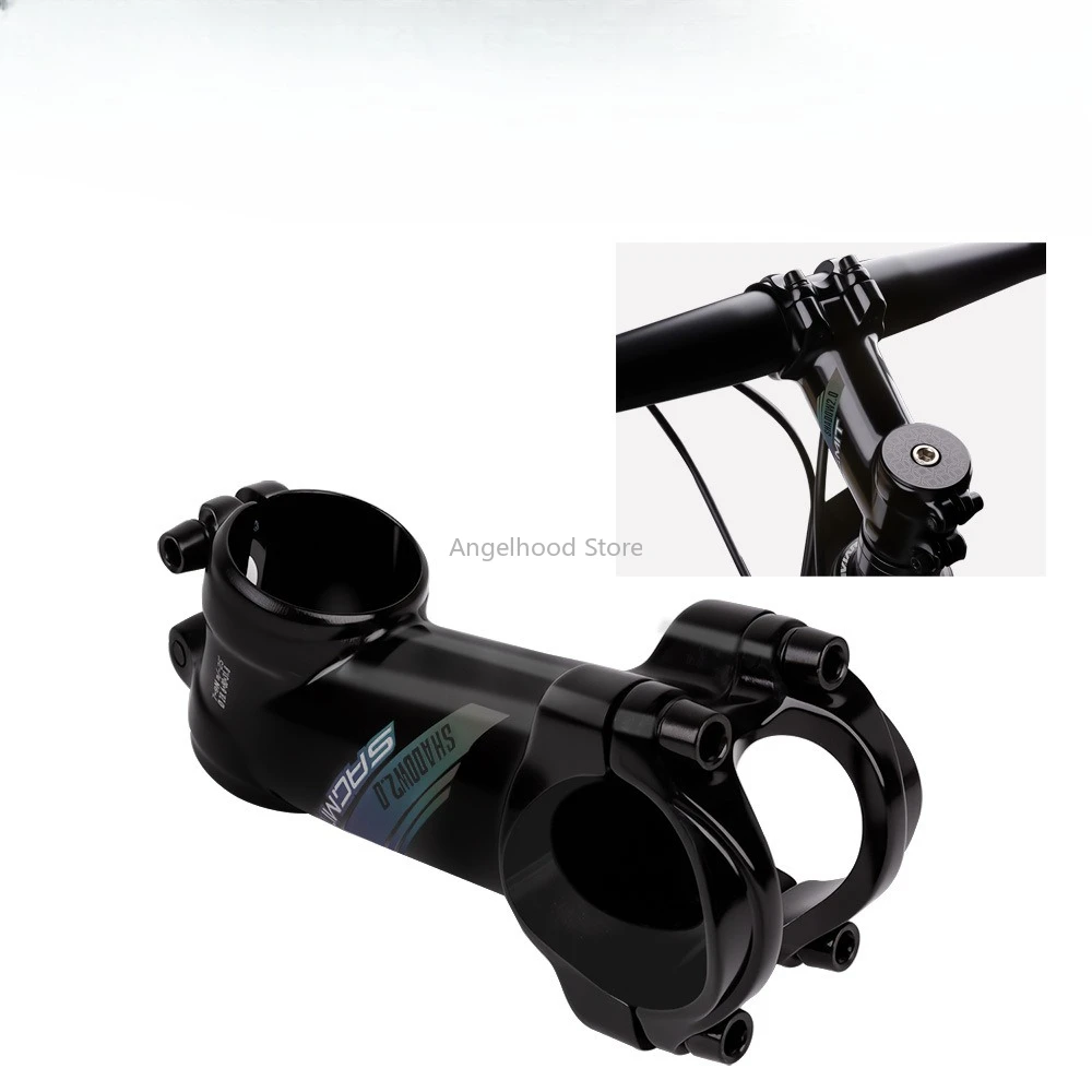 

31.8mm Aluminum Alloy Bicycle Ultralight Stem 7-9N GlossyBlack Handlebar Stem Cycling Bike Accessories