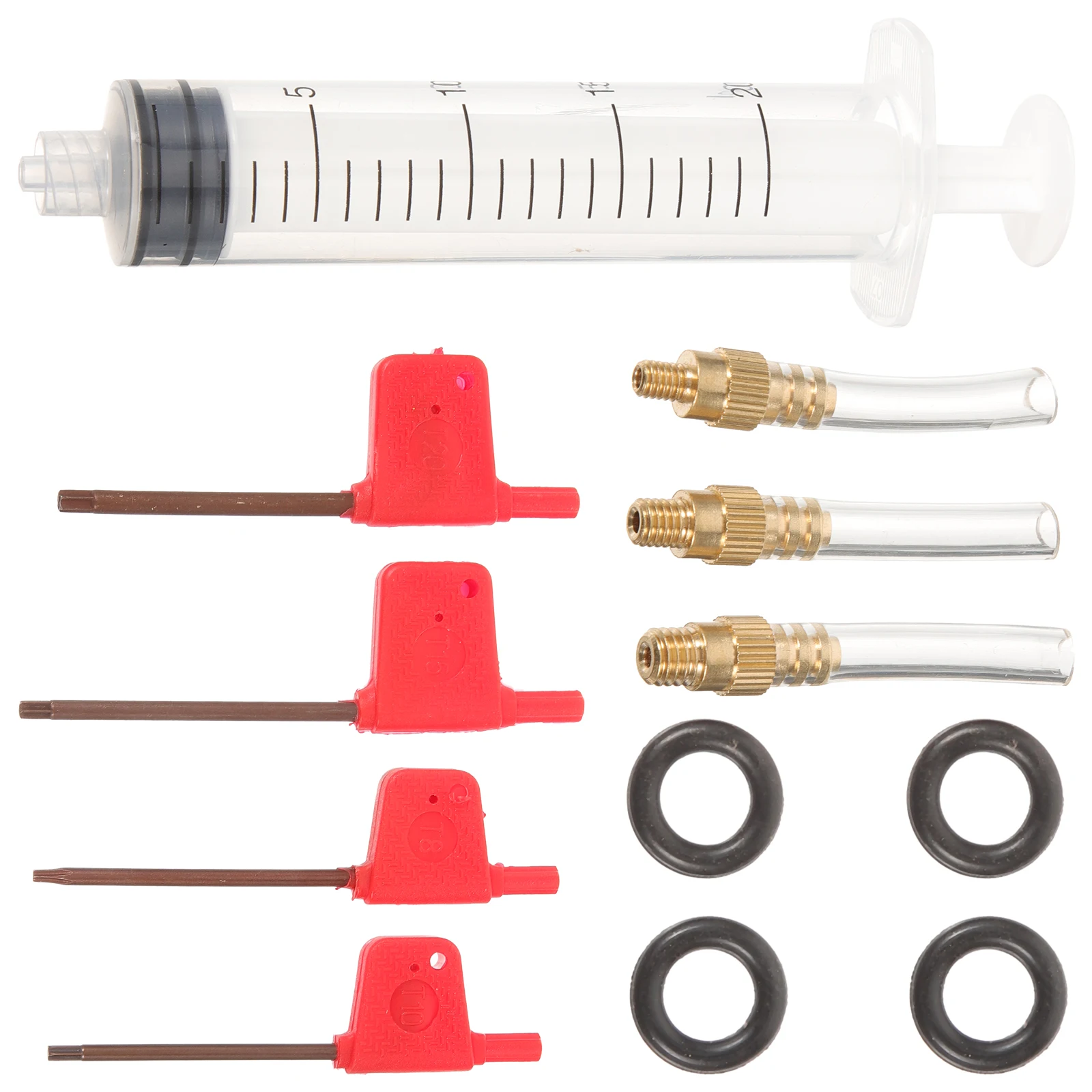 

1 set Precise Oil Injection Brake Repair Tool for Bike Bicycle Bleed Set Portable Mending Kit Bleeding Brakes Stable Performance