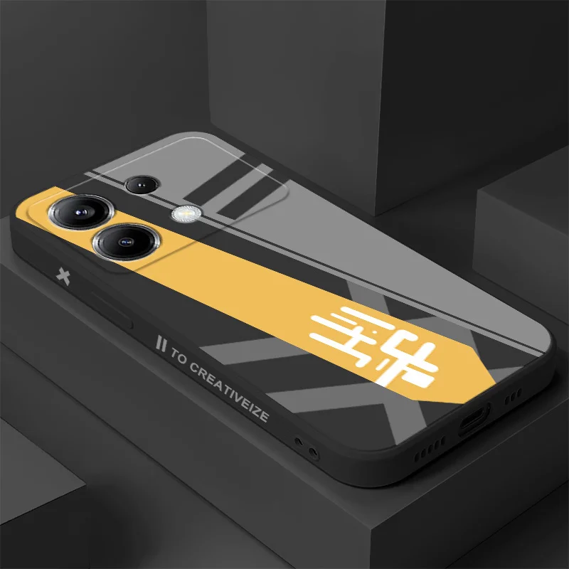 

Creative Symbol Phone Case For Xiaomi Poco F7 X7 X6 F6 M6 M5 M5S F5 X5 F4 X4 M4 F3 M3 X3 Pro 4G 5G GT Silicone Cover