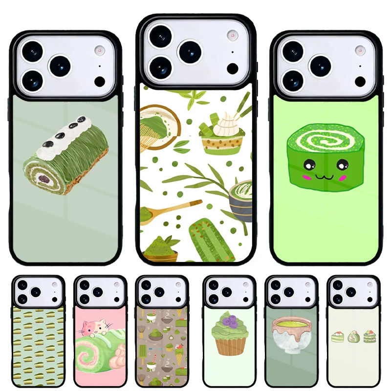Funda Pastel de Matcha para iPhone 17 Pro Max – Carcasa trasera