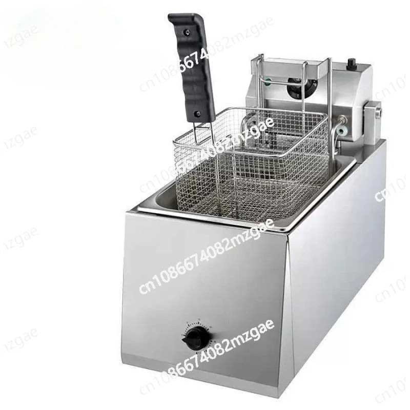 Automatic Lift-up Fryer Capacity 8L Electric Power 2.8KW Commerical Efficient Fryer Timer 30 Min