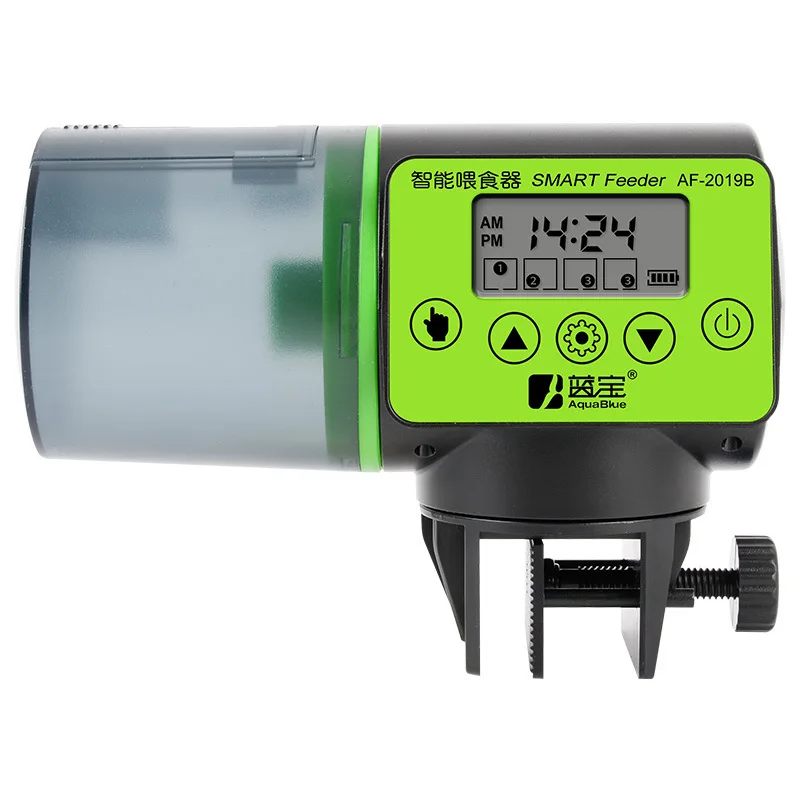 

LCD display Aquarium Automatic Fish Feeder Vacation Timer Feeder for Fish Tank Electric Adjustable Auto Fish Food Dispenser