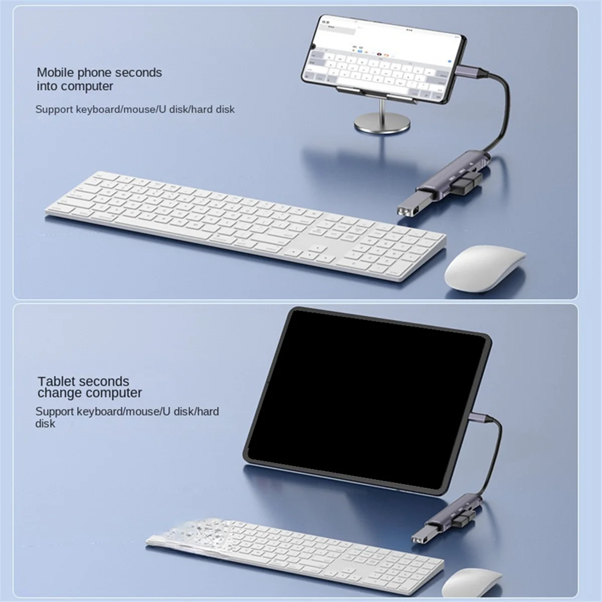 موصى به للغاية. محطة إرساء محول Hub Type-C إلى USB3.0 USB2.0 PD للكمبيوتر B