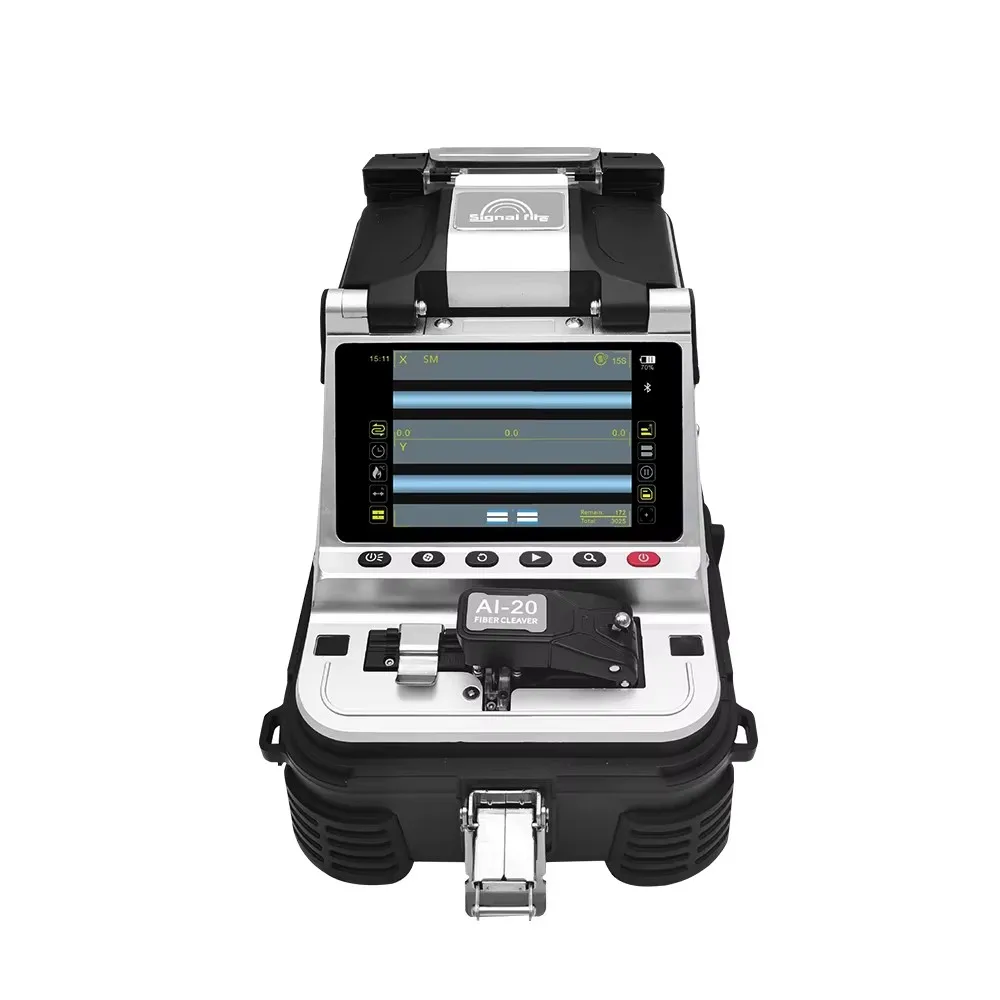 Signal Fire Fusion Splicer Ai20 Optic Fiber Splicing Machine  6S Multi-language Automatic Optical Fiber Fusion Splicer for FTTH