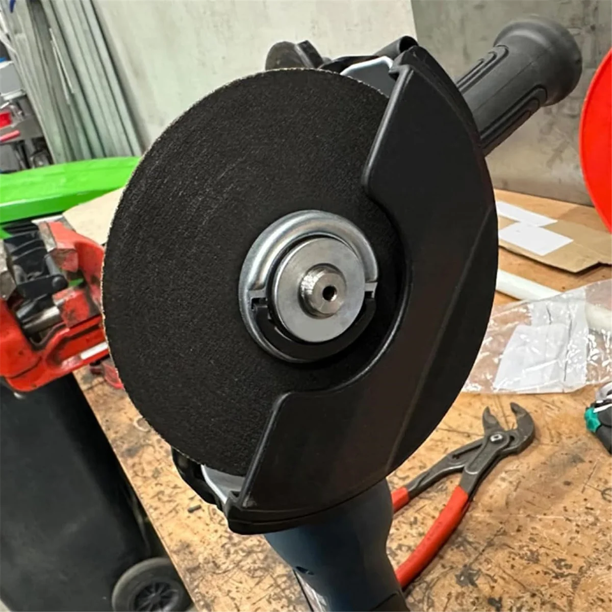 A83Z Universal Angle Grinder Mandrel Conversion Kit M14 Shafts with Flange Nut for X Angle Grinder Flange Nut Set