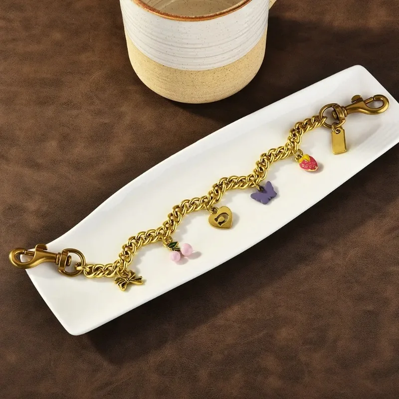 

2025 Versatile crossbody bag accessories, fashionable women's crossbody bag chains, slanted square crossbody bag chains
