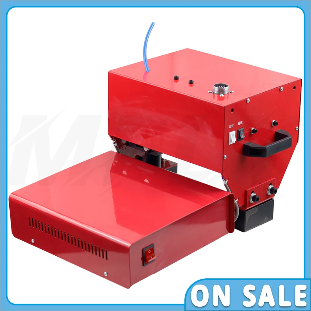 Portable 170x110mm Pneumatic Metal Signage Nameplate Marking Lettering Machine For Stainless Steel Pipe Plate TypeC