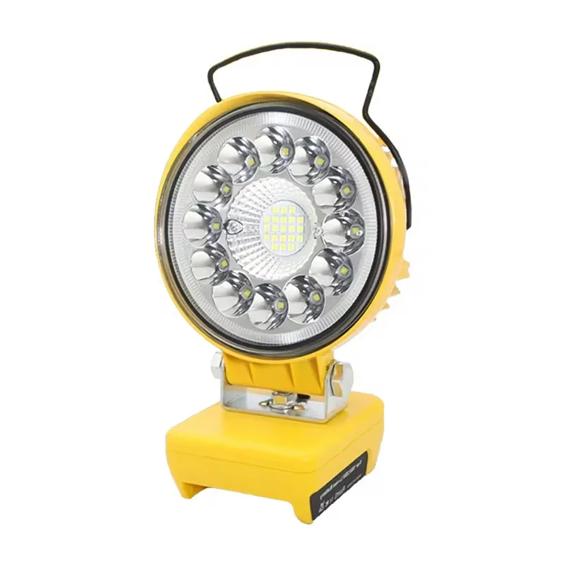 

LICE-LED Working Light USB Rechargeable Mini Portable Tool Lamp Flashlight Camping Lamp For Lithium Battery