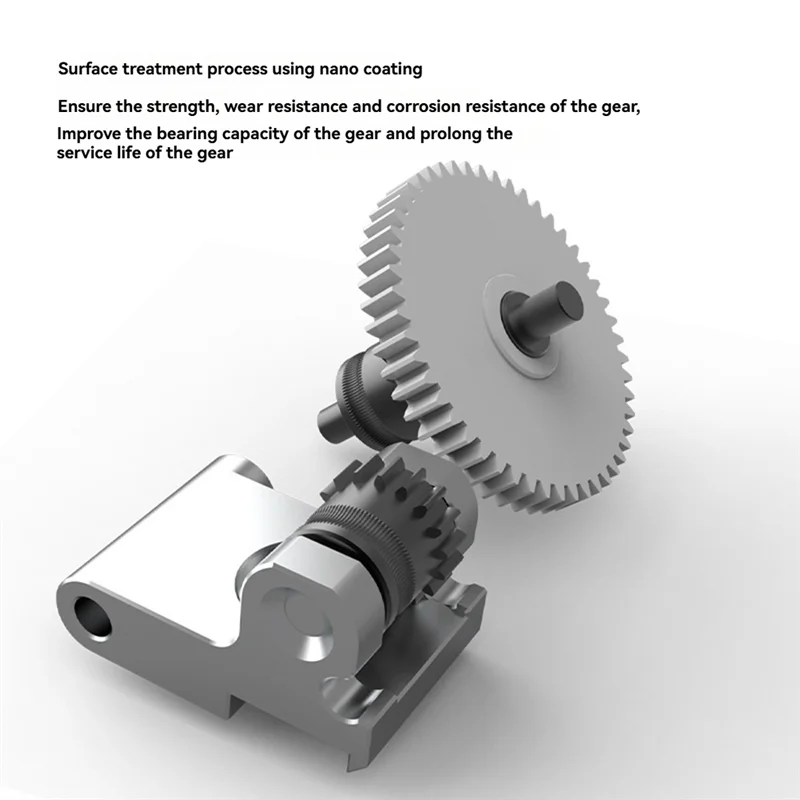 

New!Upgrade Gear For Flashforge Adventurer 5M/5M Pro Nanocoated Extruder Gear For FLASHFORGE AD 5M Pro Extruder Gear