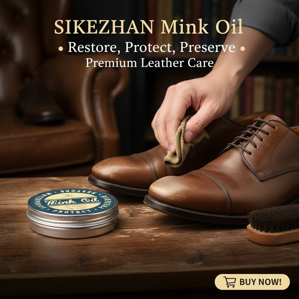 Professional Shoe Polish Cream Kit - Leather Shoe Cleaner Conditioner & Waterproof Ointment for Men & Women Shoe Care