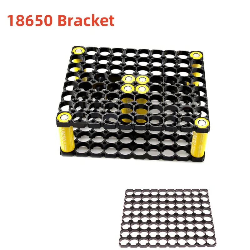 18650 حامل البطارية شرائح تثبيت يمكن تقسمها ودمجها مع قاعدة توصيل البطارية العمود الدائري 8*10