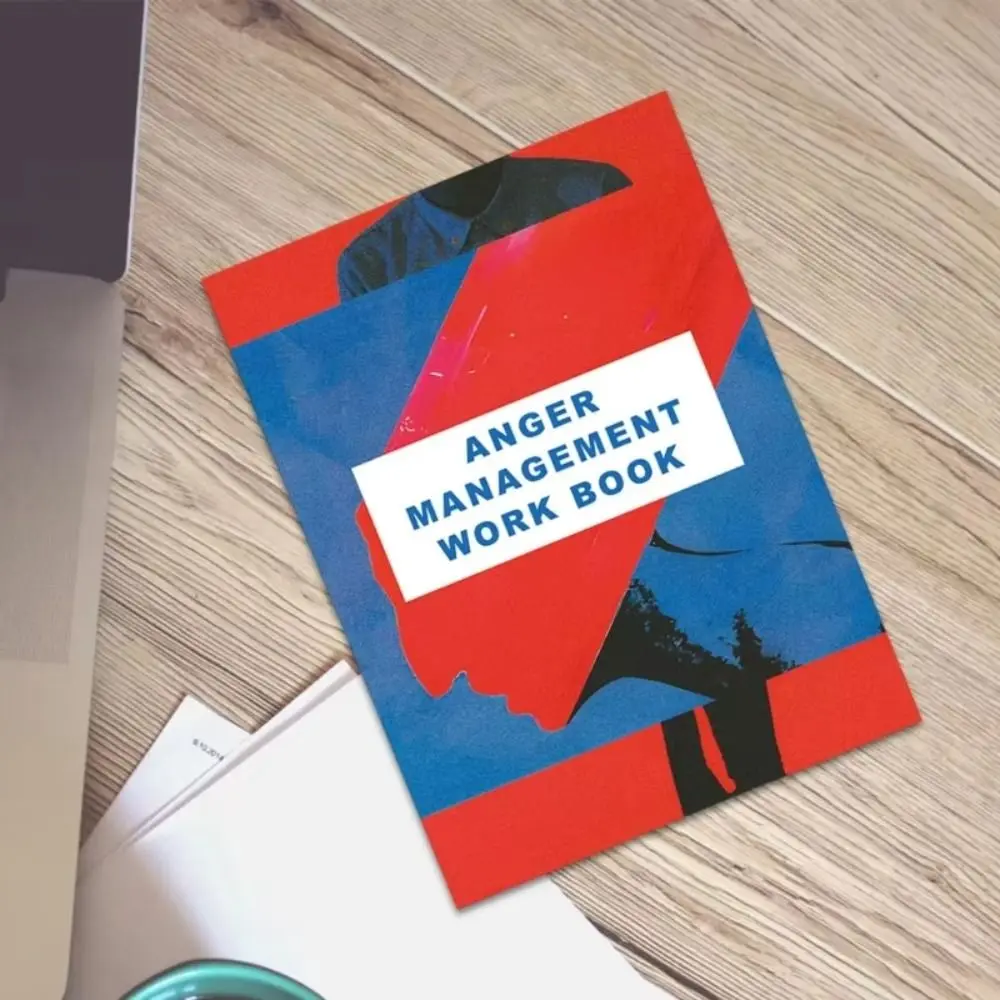 Coated Paper Anger Control Journal Planning Tool Control Your Emotion Anger Management Worksheets Practical Feeling Management