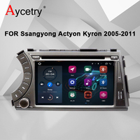 PX6 Carplay android Auto Car Radio multimedia DVD player Screen For Ssang Yong Ssangyong Actyon Kyron 2din autoradio stereo GPS