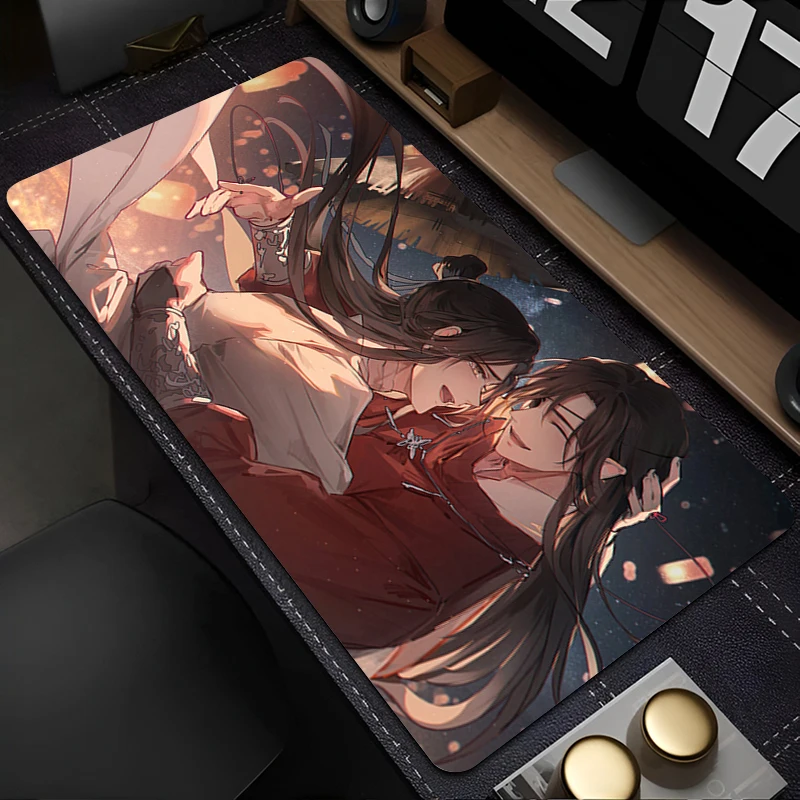 Mouse Pad Office PC Gaming Accessories Keyboard Pad Laptop China Anime HD Print Mousepad Tian Guan Ci Fu Extended Desk Mouse Mat
