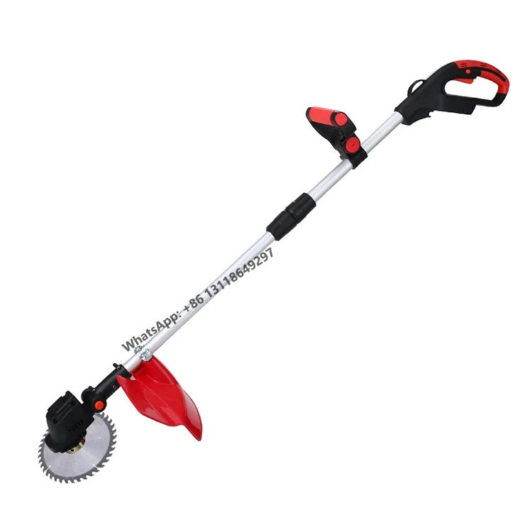 8 Inch Garden Edge Trimmer Trimming Line Portable Electric Lawn Mower Telescopic Handle Brush Cutter Grass Cutting Machine