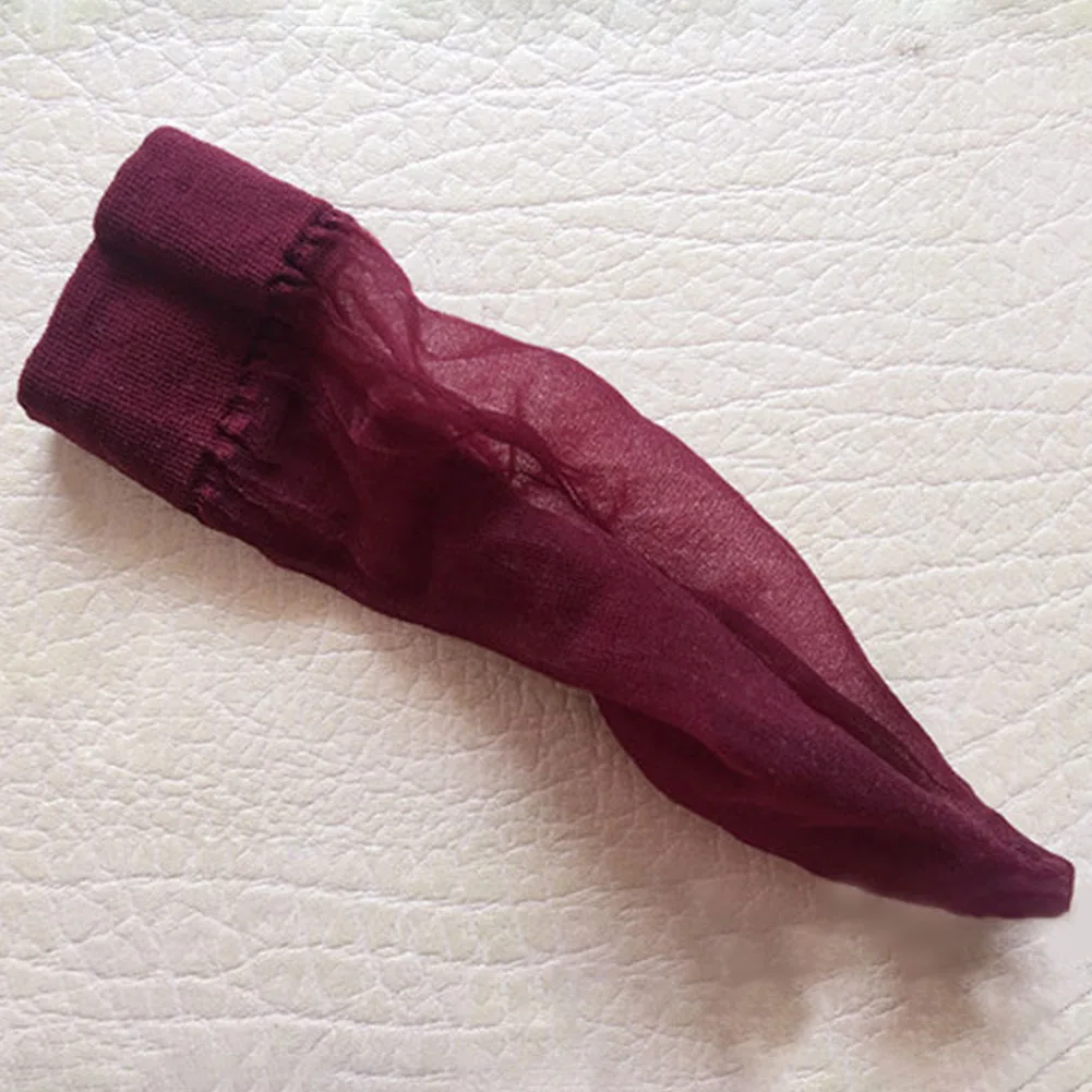 1 szt. Męskie Przezroczyste Slipy z Kieszenią na Rękawie Gładki Worek Stringi Oddychające Otwierane/Zamykane Kieszonkowe Seksowne Stringi