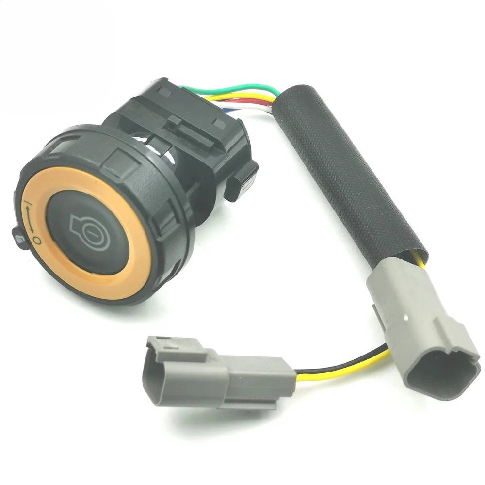 OE:526-5710 5265710 305 305.5 Push Button One-key Start Switch Excavator For Caterpillar 320GC 323GC 336GC 345GC 330 323