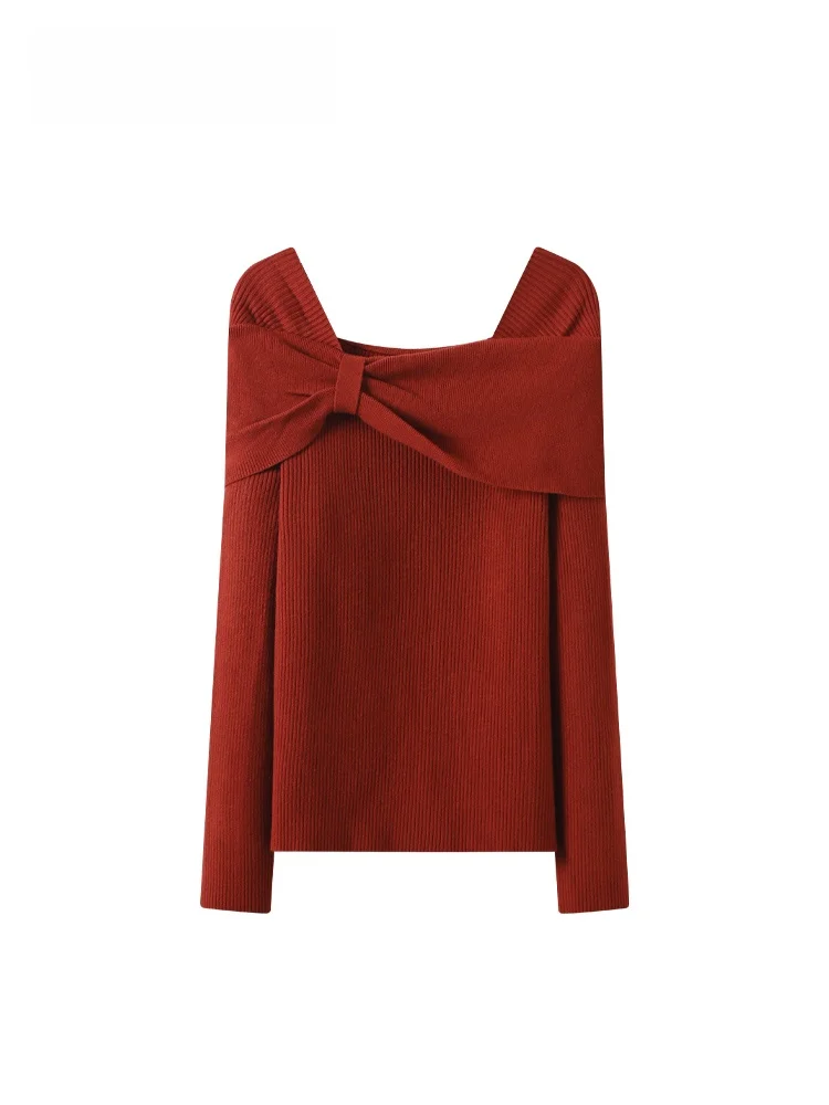 

Cara CLUB plus Size Long Sve Square Collar Base irt Women Spring Weight Loss Slimming Top Cover up Muffin Sister