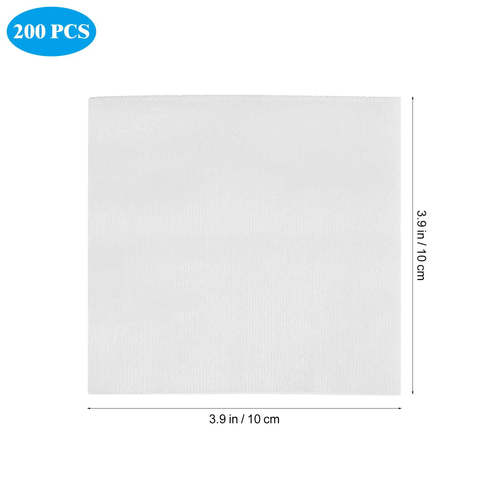 200 Stück Gesichts-Make-up-Pads, hochwertige Tücher aus Vliesstoff zum Entfernen von Make-up und zur täglichen Reinigung, leicht, reisefreundlich