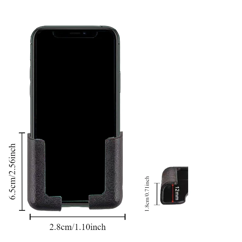 Multifunction Car Phone Mount Cell Phone Holder Lightness Portability No Space Occupy Stand Auto Interior Accessories
