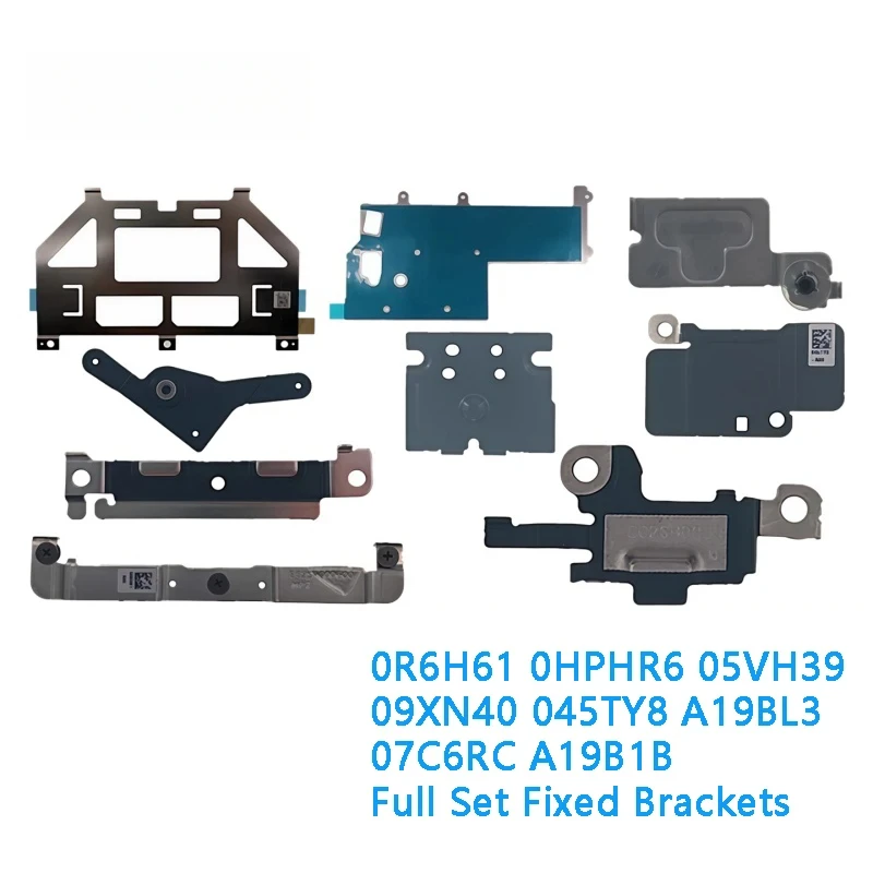 Laptop Full Set Fixed Brackets For DELL XPS15 9500 9510 Precision 5550 5560 0R6H61 0HPHR6 05VH39 09XN40 045TY8