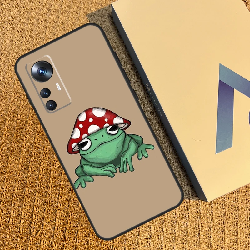 Hippie Mushroom Frog shrooms Case For Xiaomi 13 12 11 Lite 11T 12T Pro Cover For POCO F5 X3 X4 X5 Pro F3 F4 GT M5 M5s