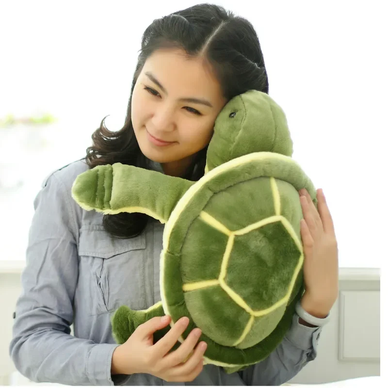 33/45/55cm  Lovely  Tortoise Plush Toys Cartoon Sea Turtle Pillow Stuffed Soft Animal Sofa Cushion for Birthday Gifts