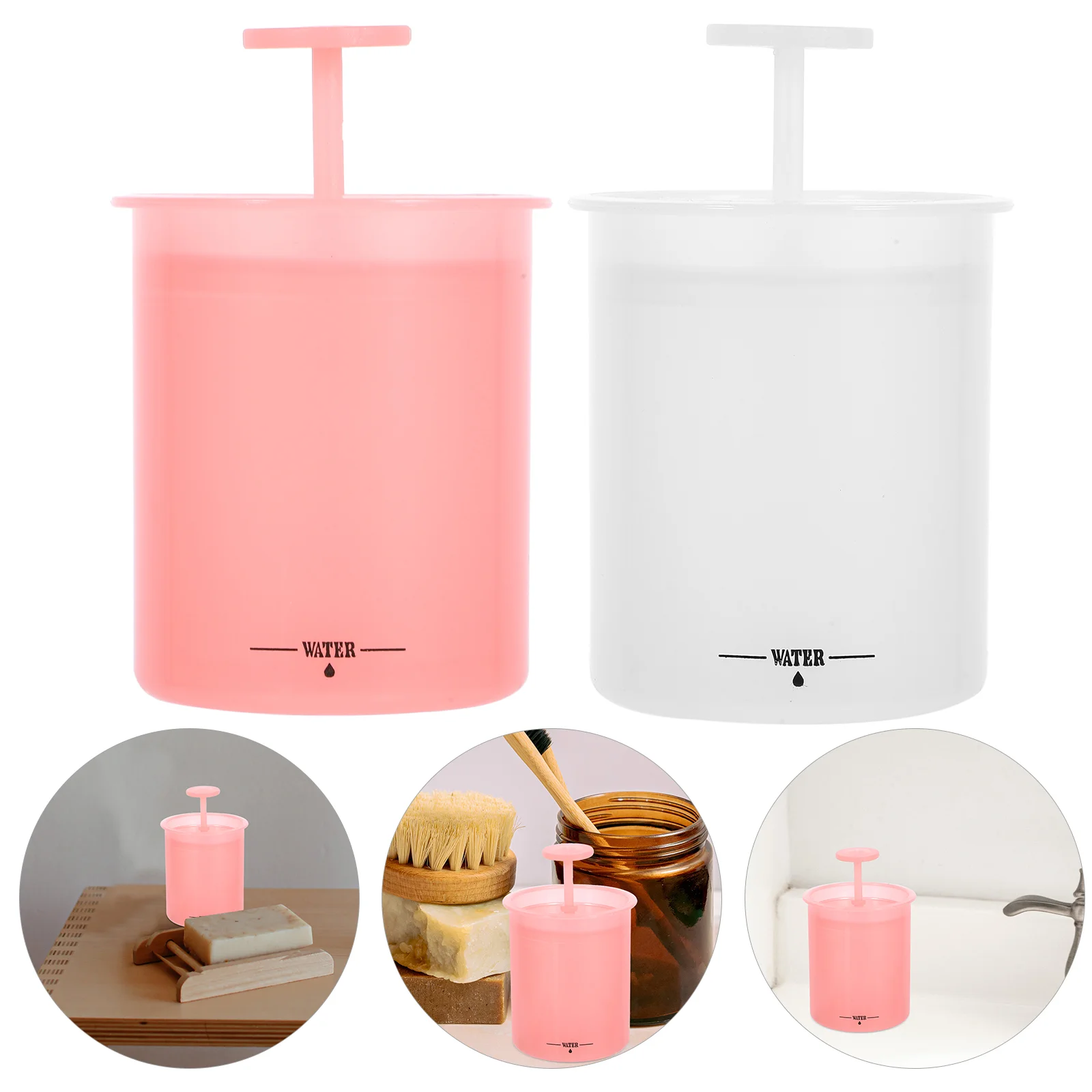 6 Pcs Facial Cleanser Foamer Cleansing Foams Maker Trip Foaming Tool Gel Bubbler Face Wash Frother Pp Travel Machine