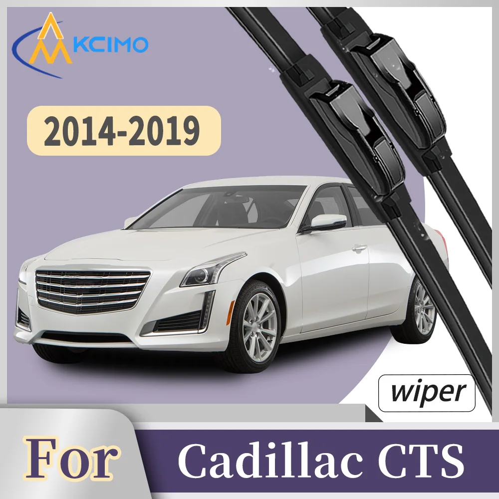 

Long Lifespan Front Windscreen Wiper Blade For Cadillac CTS 2014-2019 High Quality Premium Windshield Replacement Set 2Pcs