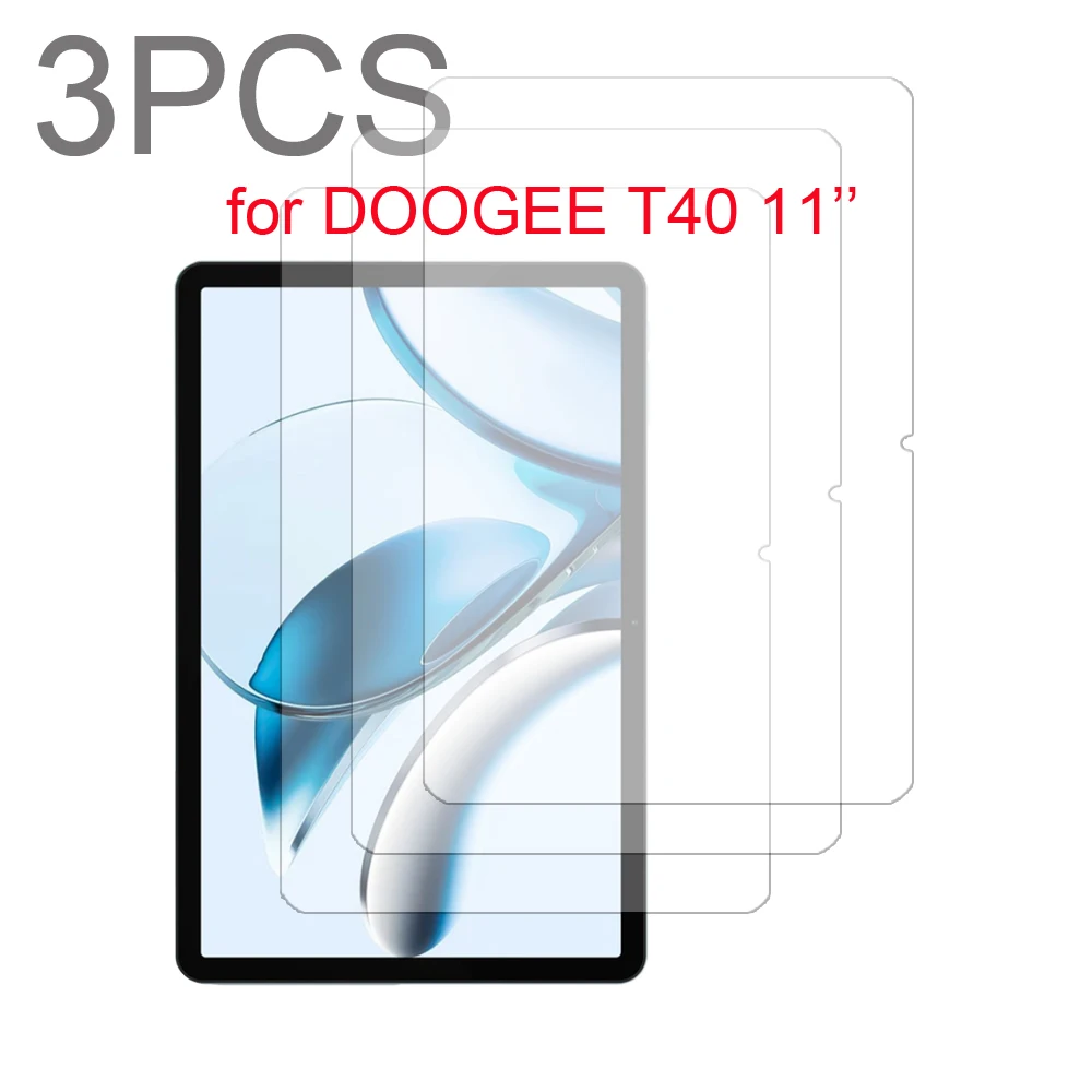 3PCS Glass film for Doogee T40 11'' 2024 11-inch tablet tempered glass protective screen protector