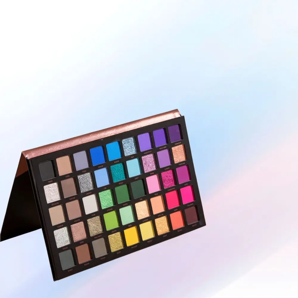 For HDKT 45 Colors Eyeshadow Palette Highly Pigmented Matte Shimmer Makeup Set Professional Cosmetics For Stage Creative Art