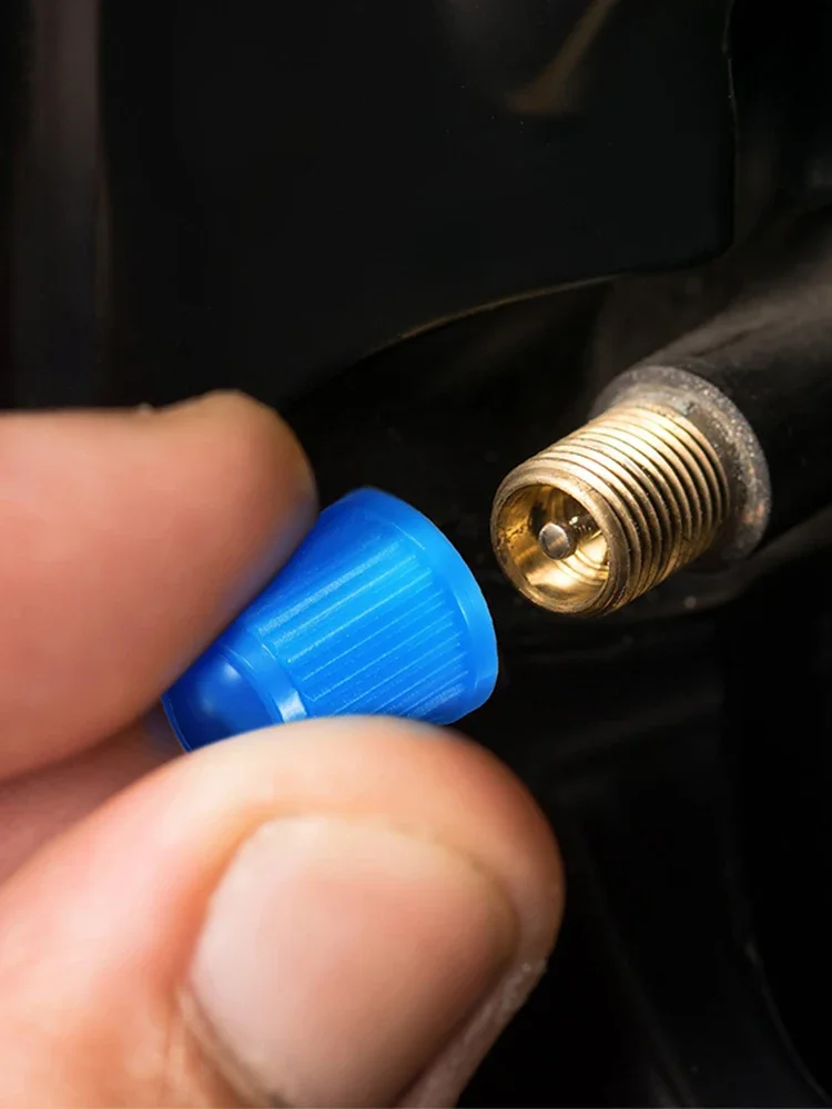 AliExpress 20Pcs Universal Car Tire Valve Plastic Caps Dustproof Cover Car Motorcycles Bike Universal Wheel Tyre Valve Stem Cap Accessories