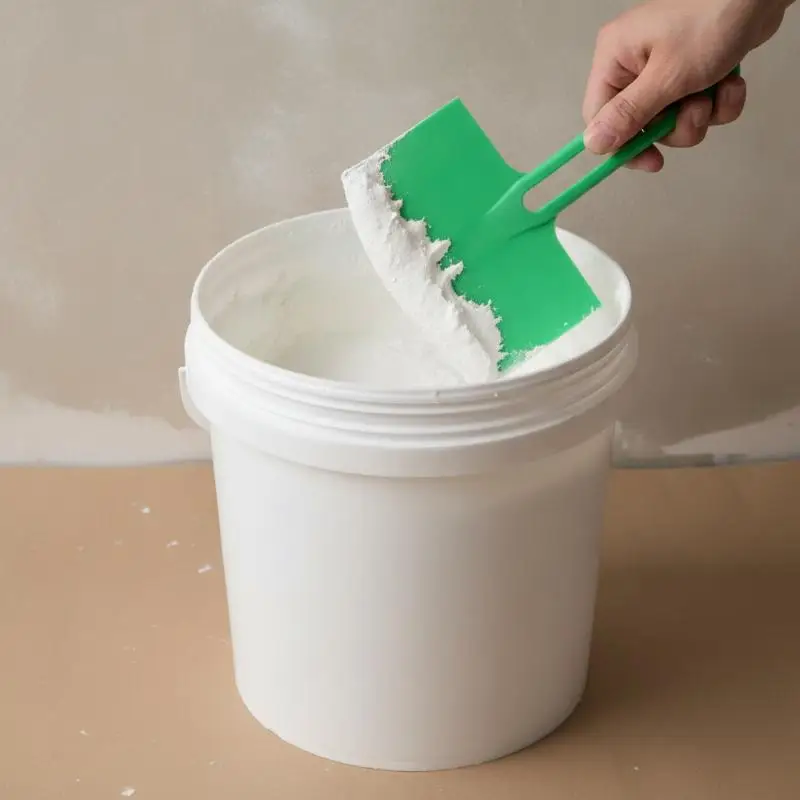 1/2Pcs Curved Bucket Scoop Scraper Spackle Paint Putty Knife Drywall Finishing Plaster Scraping Construction Tools