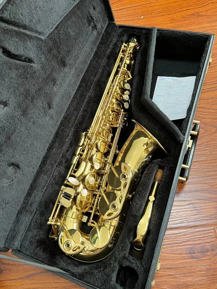 

Classic 80II series E-flat professional Alto saxophone one-to-one model advanced engraving surface pattern jazz instrument