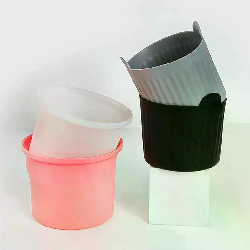 /YOV/Wax Warmer Heat-resisting Replacement Silicone Bowls Hair Removal Wax With Stirring Stick Non-Stick Pan Hair Removal Beauty