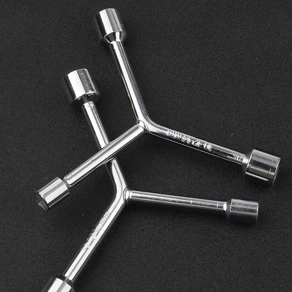 Disassembly Car Repair Tool Spanner Key Wrenches Three-prong Ratchet Wrenches Cross Socket Wrench Triangular Socket Wrench